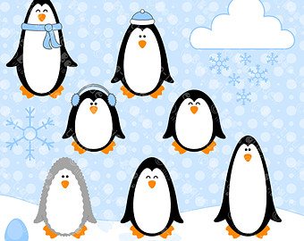 Popular items for snow clipart on Etsy