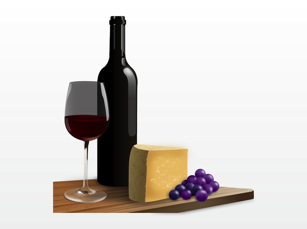 Wine And Cheese Party Clipart Images & Pictures - Becuo