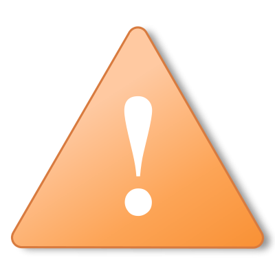 File:Warning icon orange.svg - RationalWiki