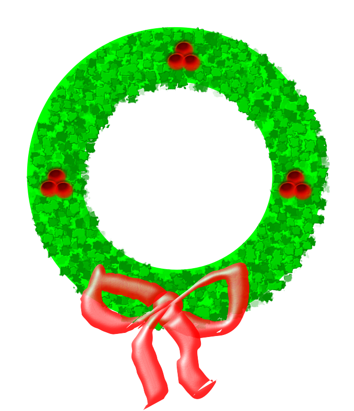 Christmas Wreath Clip Art Download