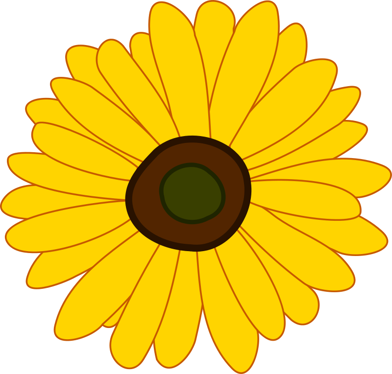Sunflower Clipart Royalty Free Flower Pictures | Clipart Pictures Org