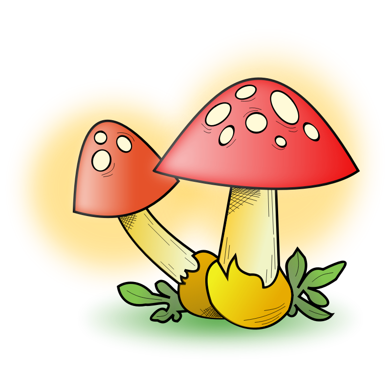 cute mushroom clipart - photo #38