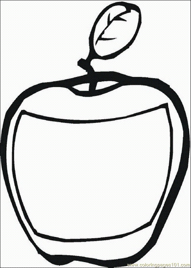 Coloring Pages 72 Coloring Apples 2 (Food & Fruits > Apples ...