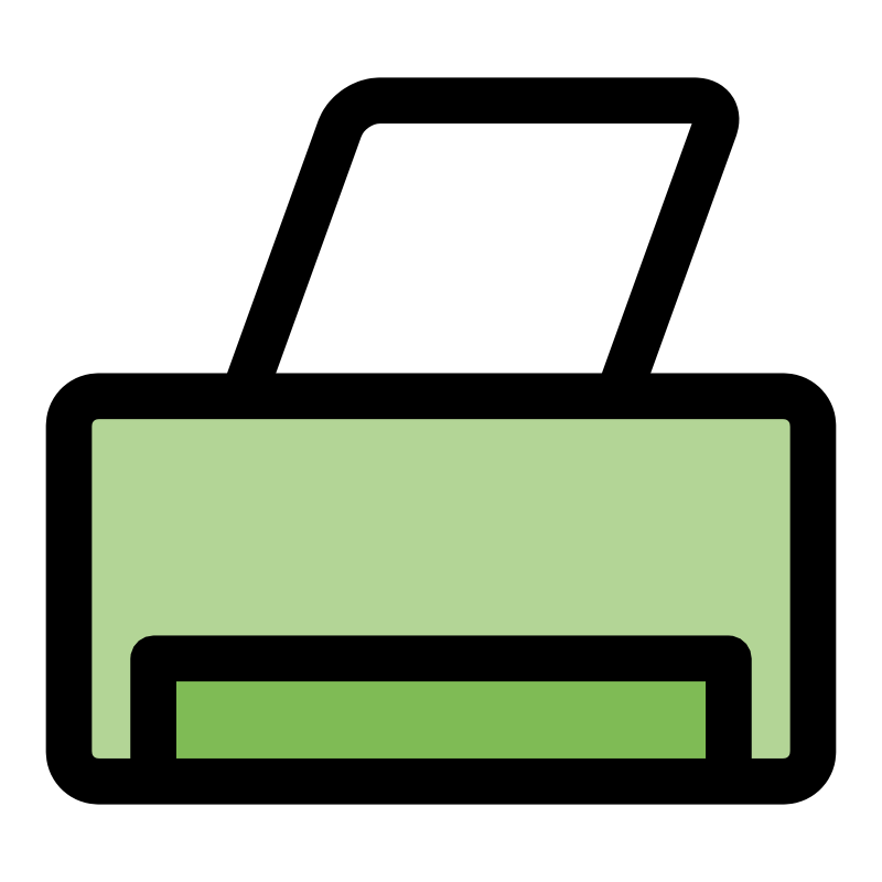 Clipart - primary printing section