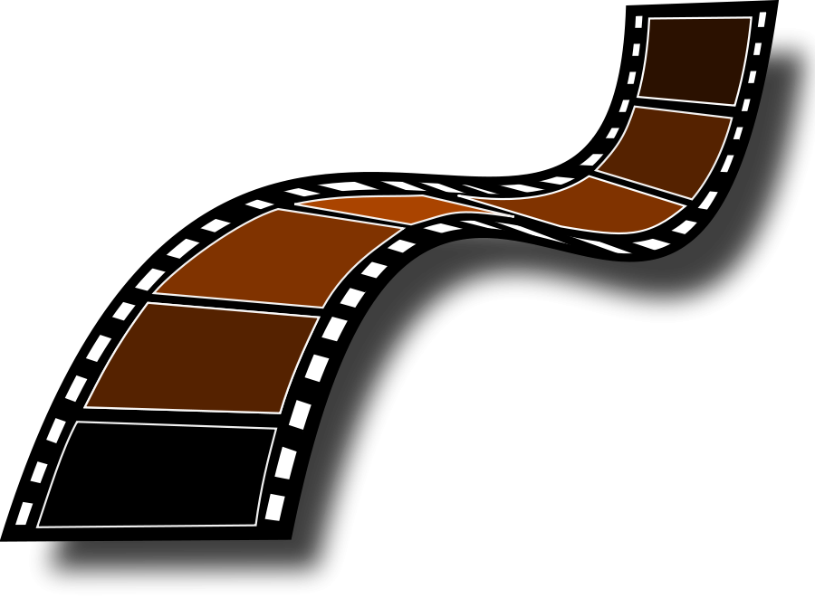 Sepia Film Strip SVG Vector file, vector clip art svg file ...