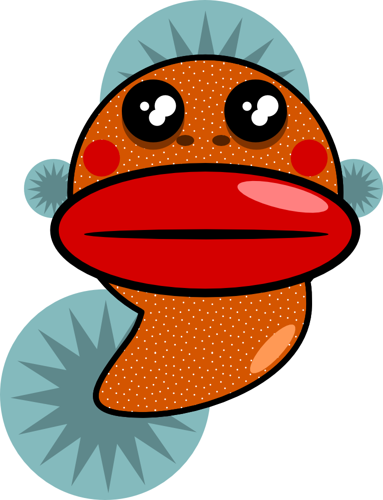 OnlineLabels Clip Art - Ugly Fish