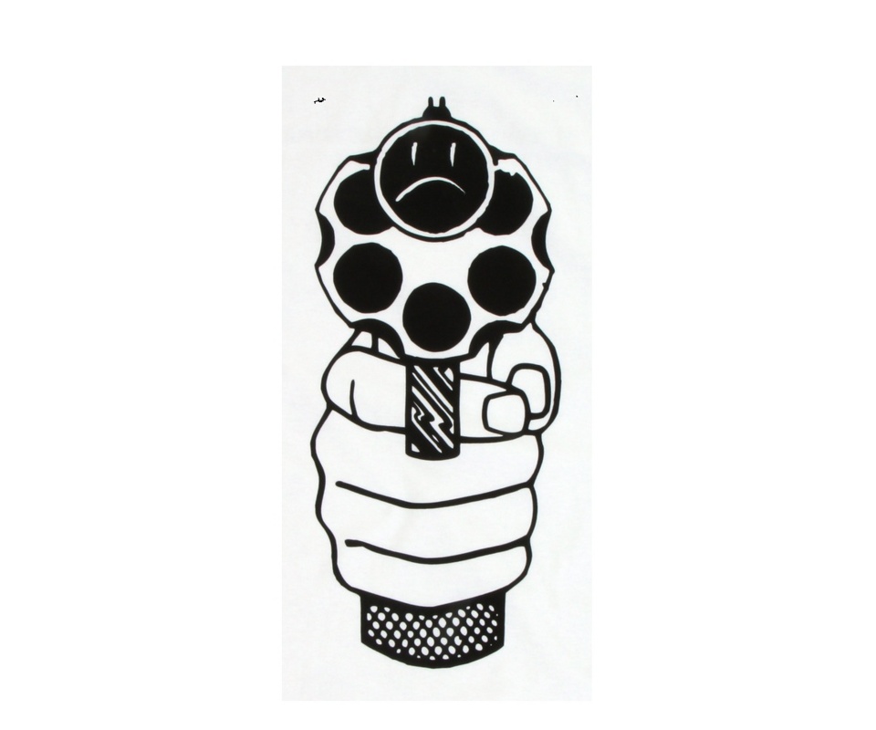 Gun Pinaokd logos wallpaper for Apple iPhone 4S 16GB