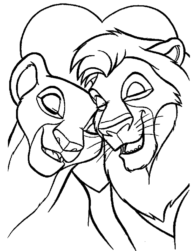 Lion Line Drawing - Cliparts.co