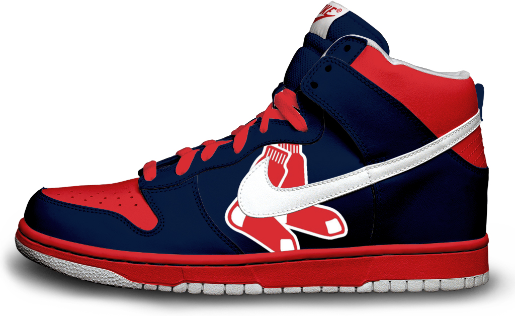 Exclusive Nike Dunk Boston Red Sox By Itsmonotune : Desktopaper ...