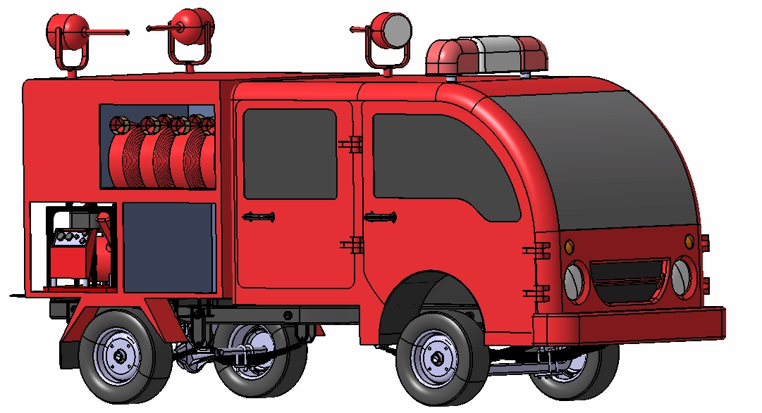 First Response Fire Truck to Fight Fire | Local Motors