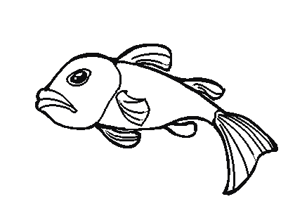 Fish Line Drawings - Cliparts.co