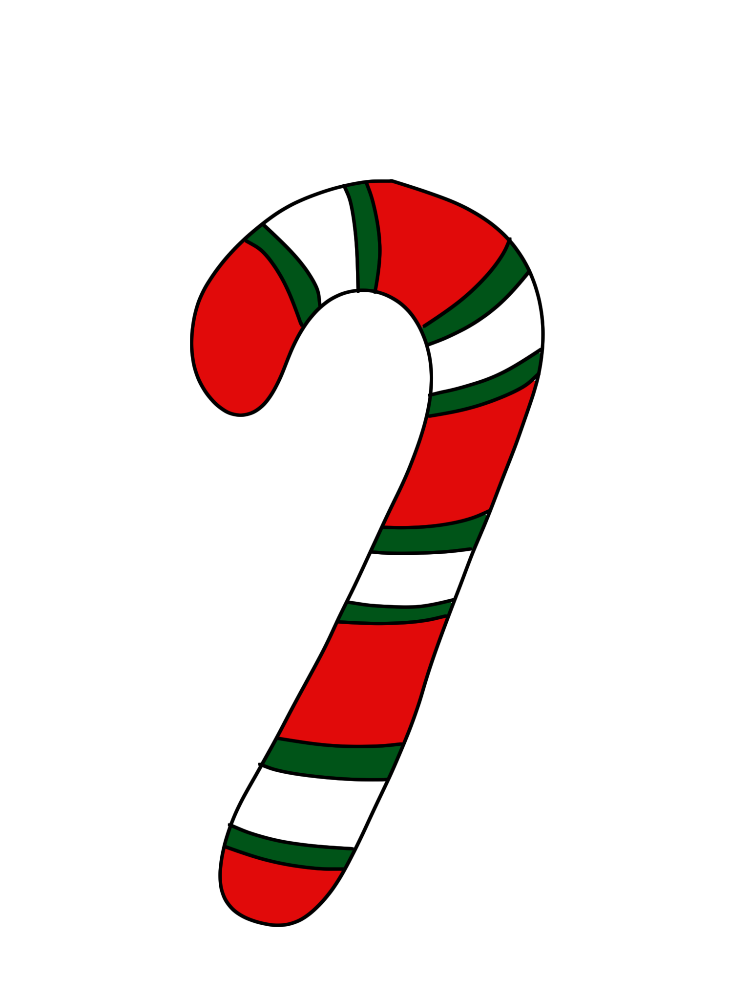 Images For > Candy Cane Clipart