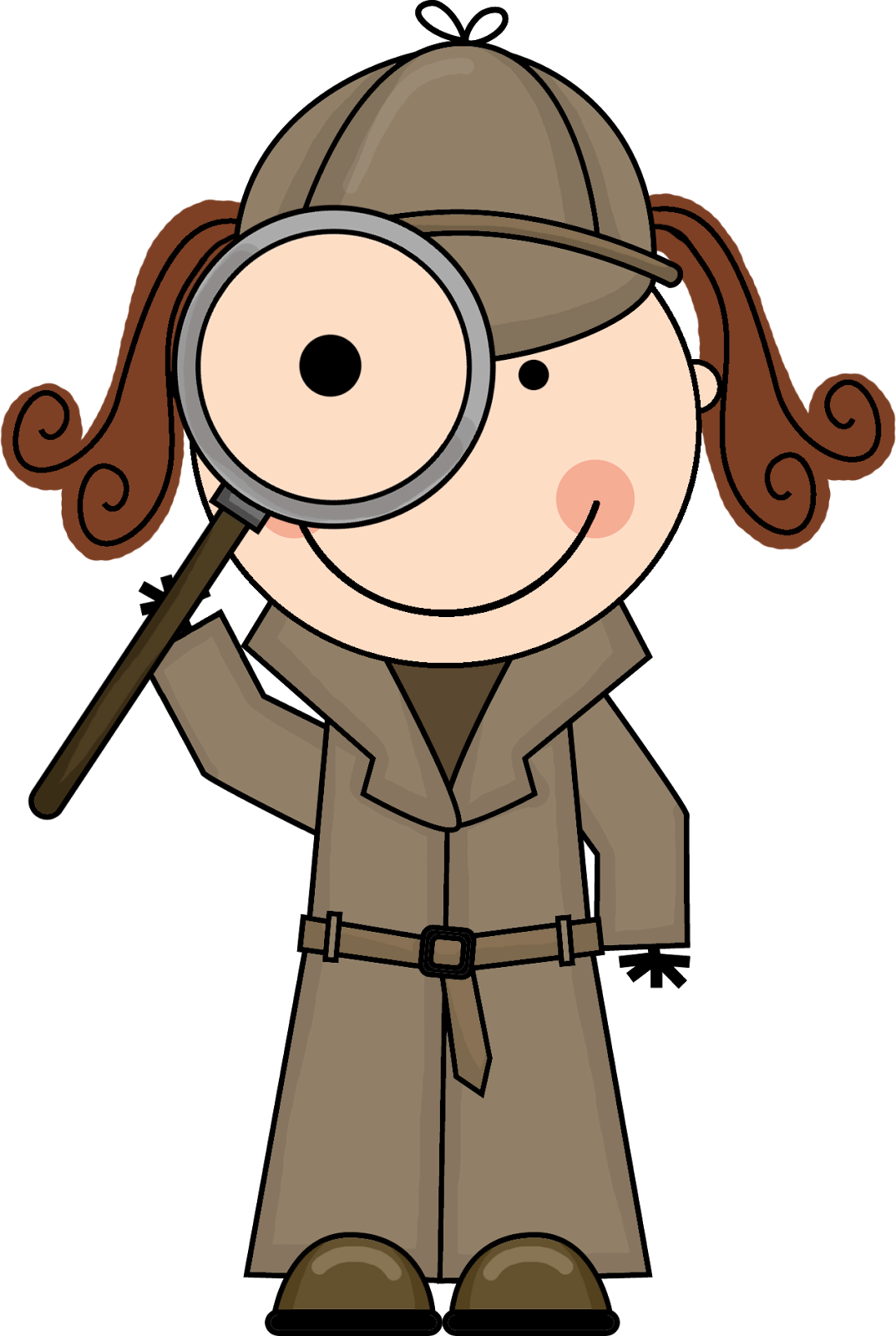 Images For > Detective Woman Clipart