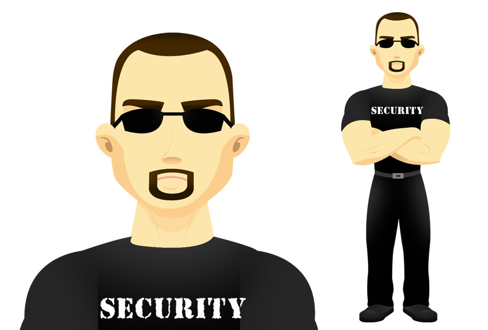 security officer clipart - photo #3