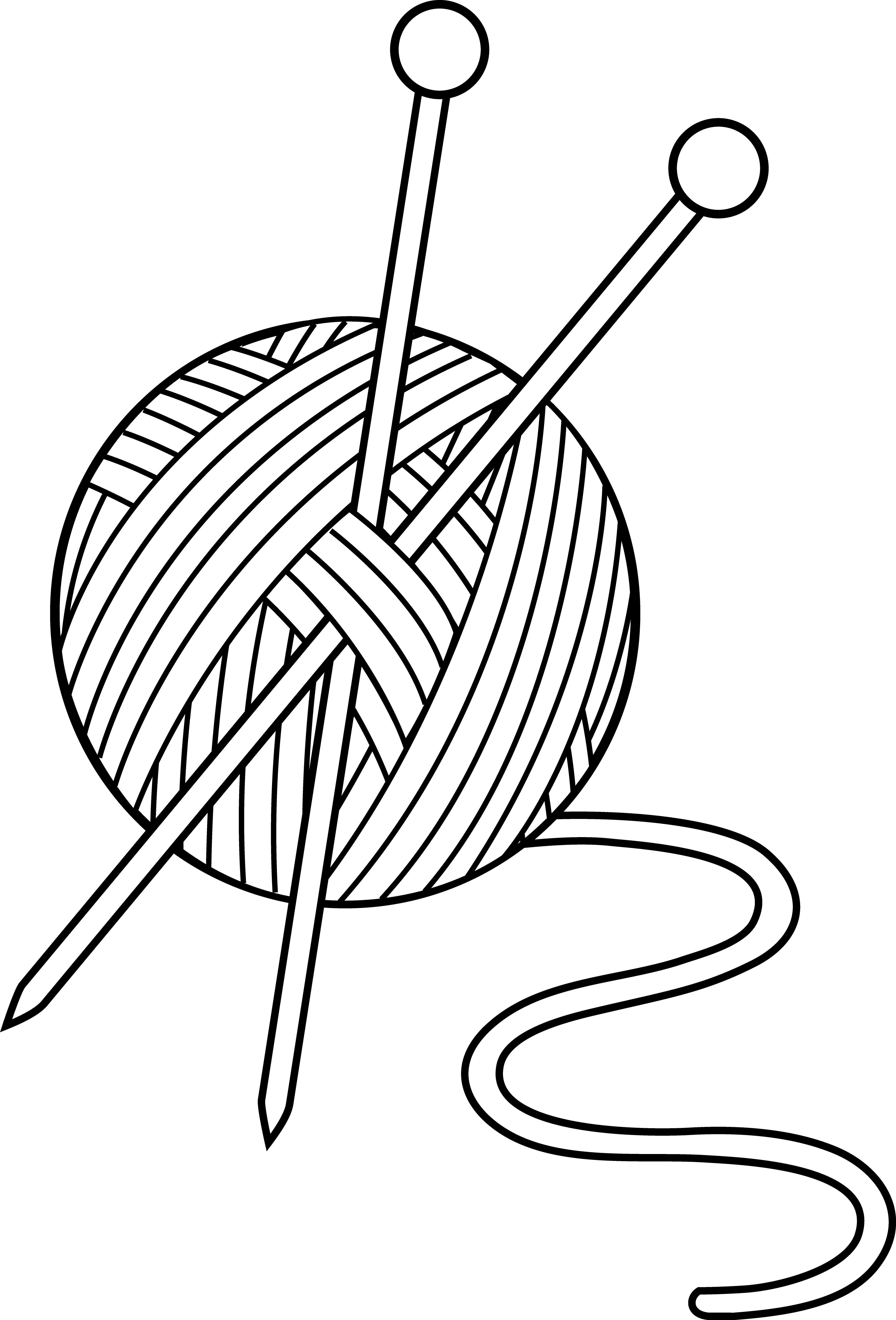 clip art knitting pictures - photo #7
