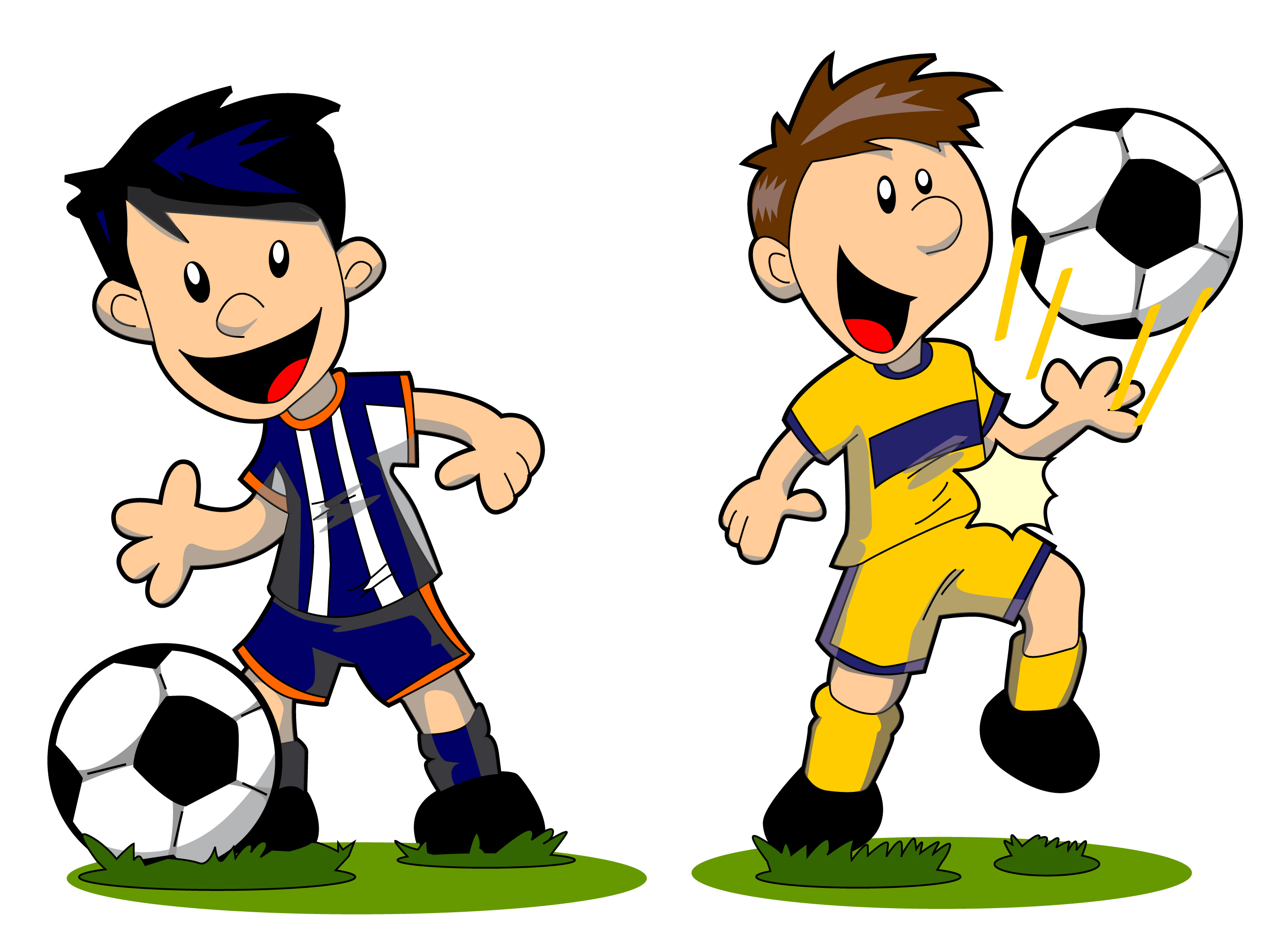 Soccer Player Vector - Cliparts.co