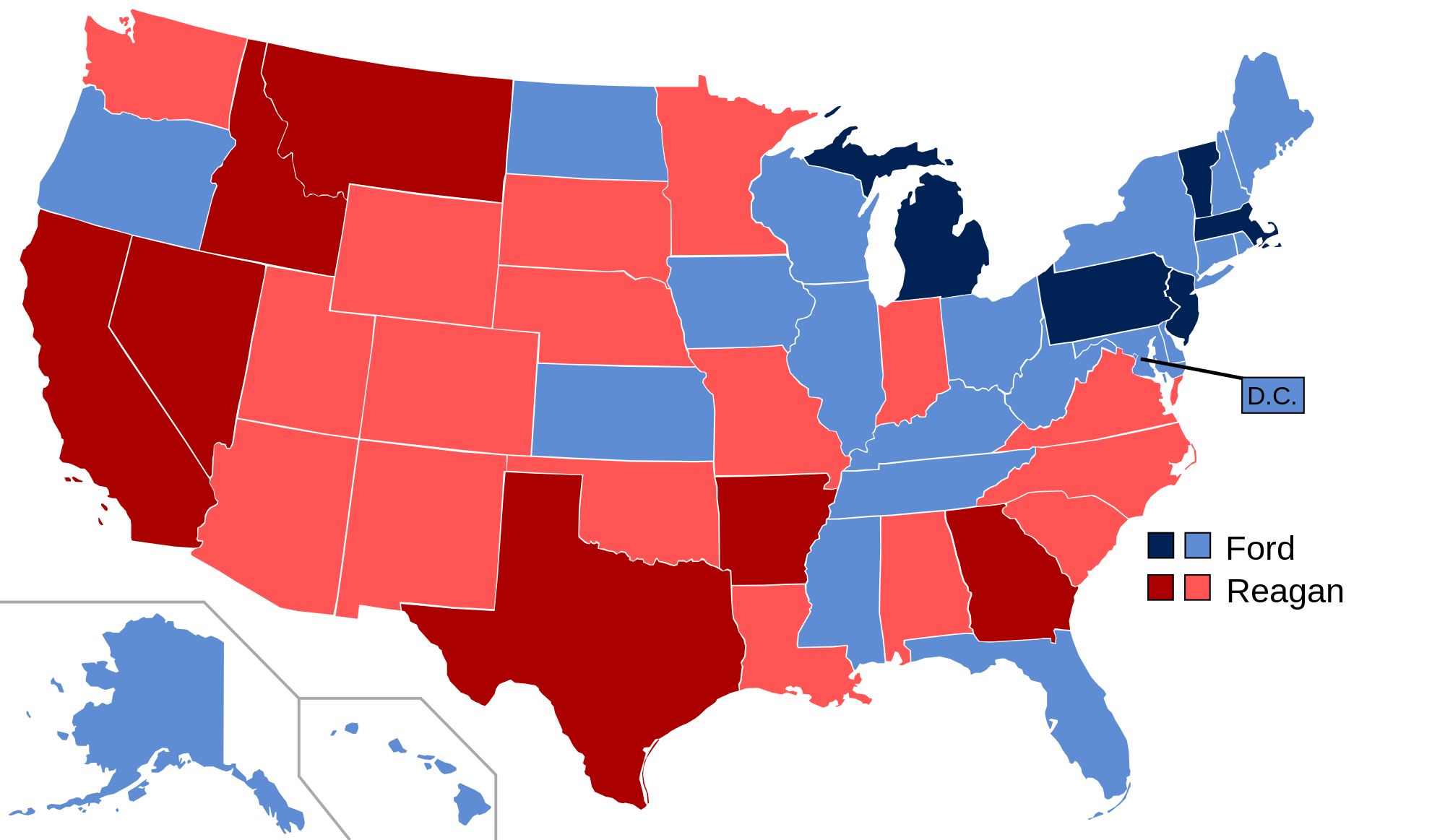 Republican Party Presidential Primaries 1976 Wikipedia The