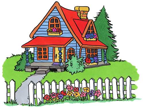 free cartoon house clipart - photo #21