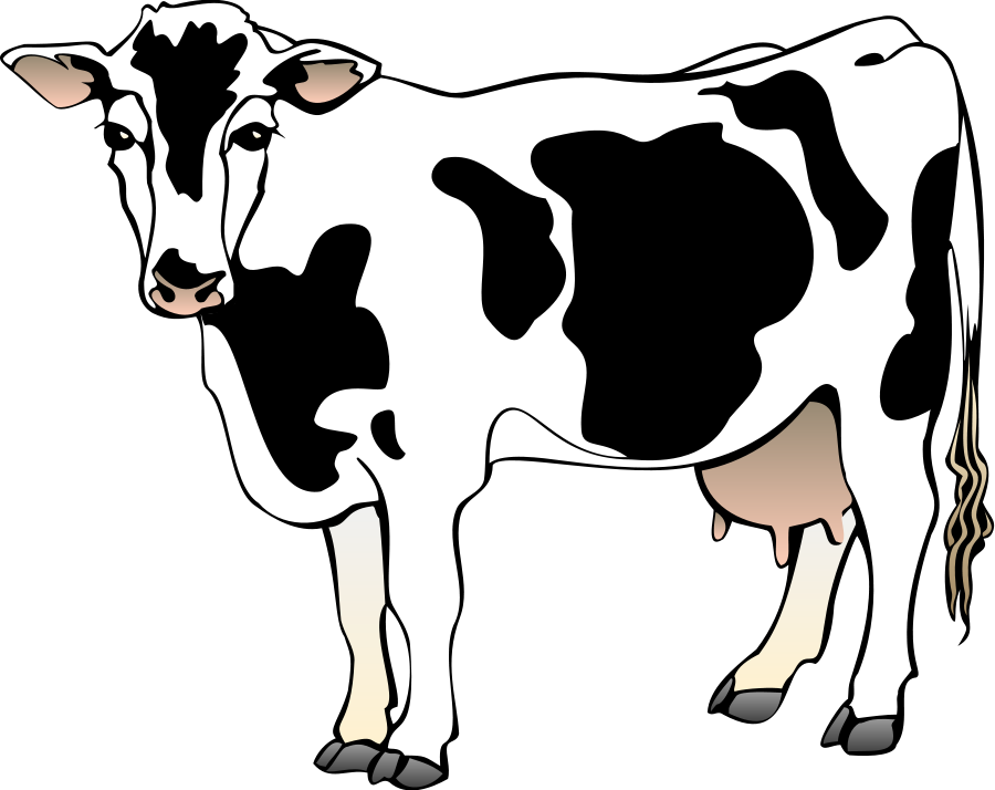 Cow 4 Clipart, vector clip art online, royalty free design ...