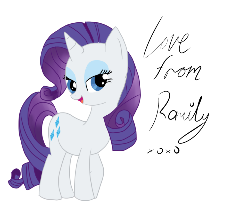 G: Rarity's love note by Amy-Oh on deviantART