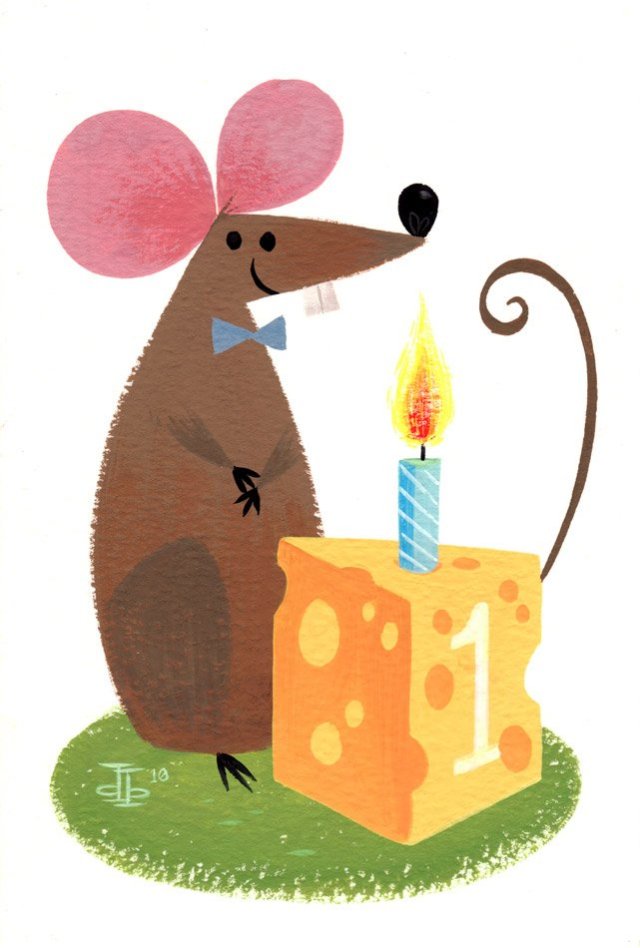 Birthday Mouse Picture by Drake Brodahl pumml