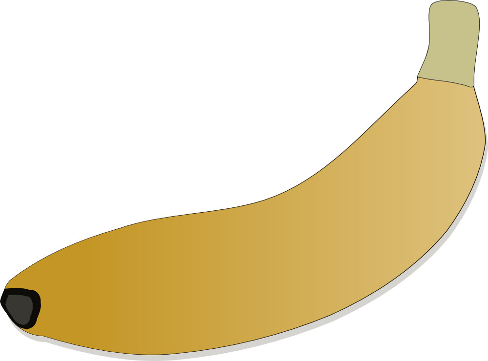 OnlineLabels Clip Art - Banana