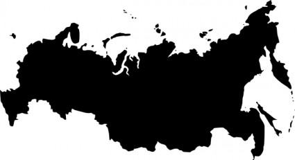 Babayasin Russia Outline Map clip art Free vector in Open office ...