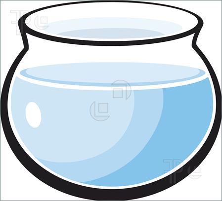 Pix For > Fish Bowl With Water Clipart