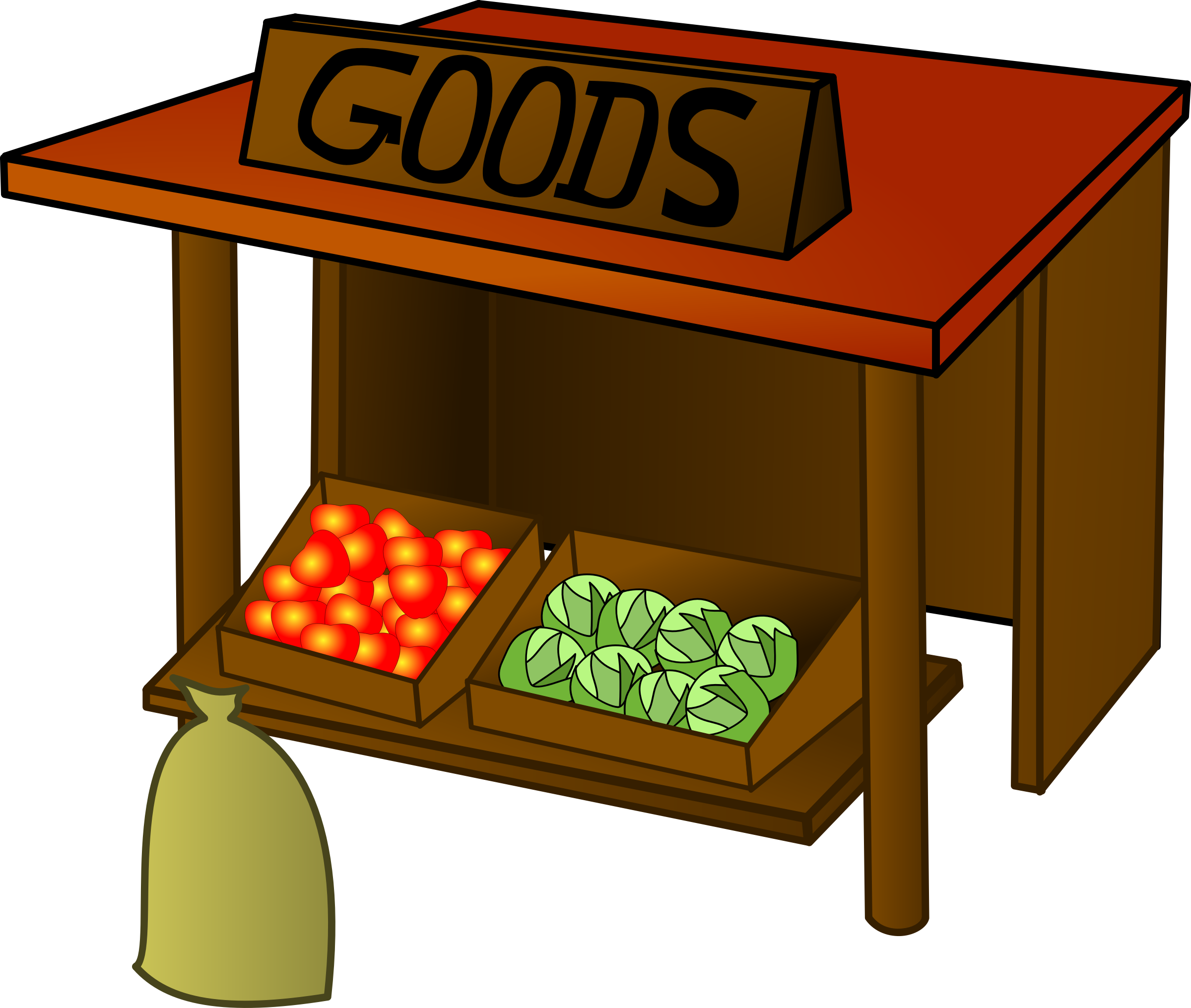 Clipart - market