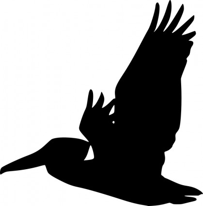 Flying bird silhouette Free vector for free download (about 32 files).