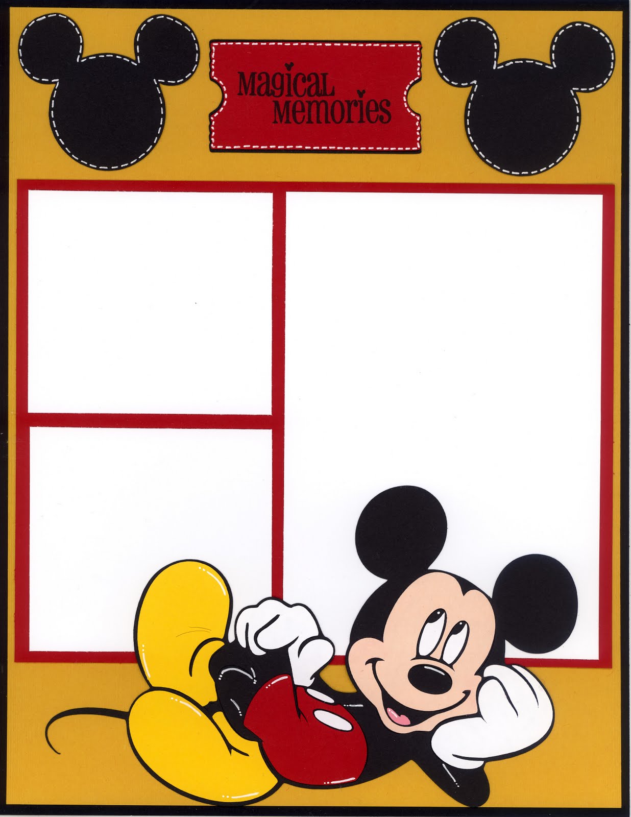 mickey mouse border clip art free - photo #50