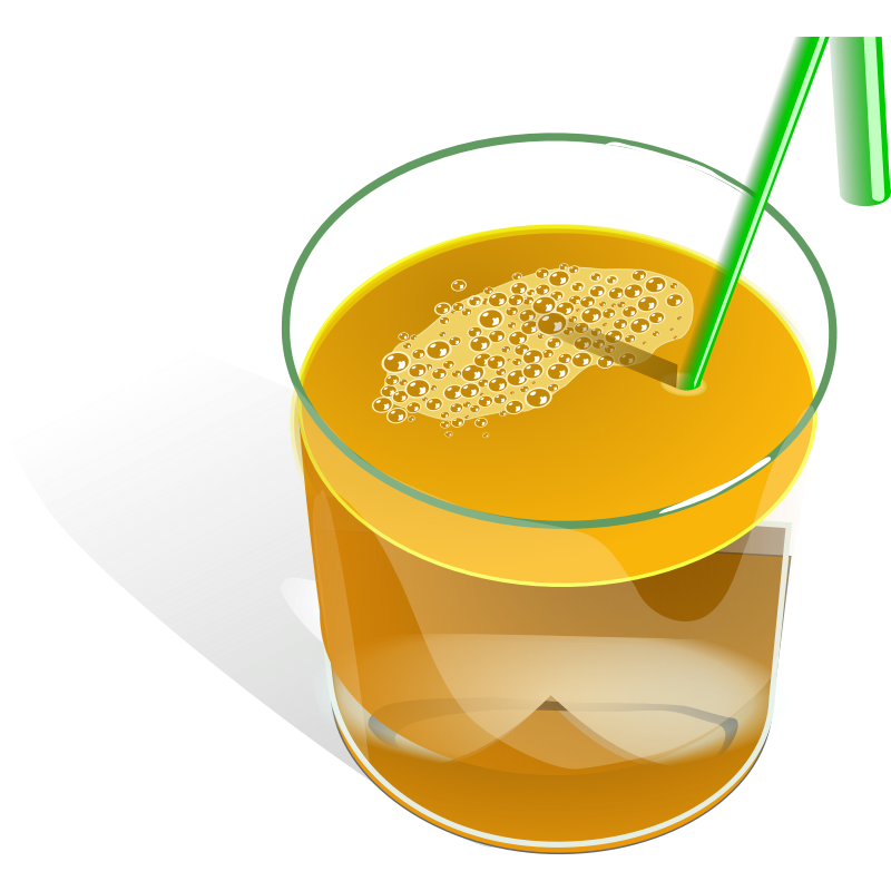 Clipart - juice glass