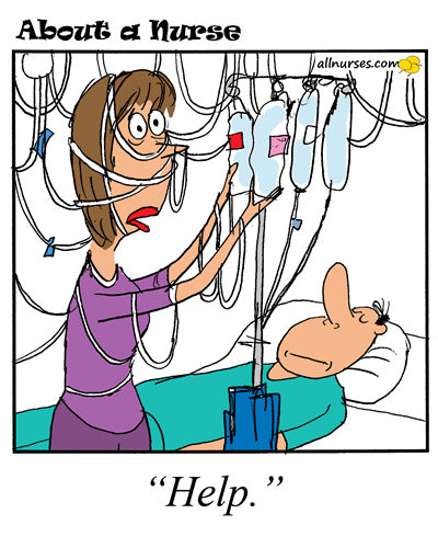 Are you feeling overwhelmed with work? | Nursing Cartoons | Pinterest
