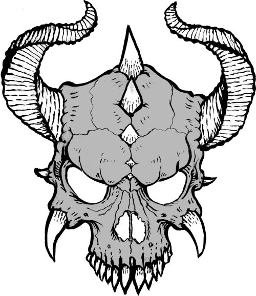 Cool Skull Drawing - ClipArt Best