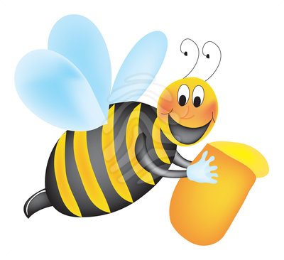 Animated Working bee - clipart #12019821
