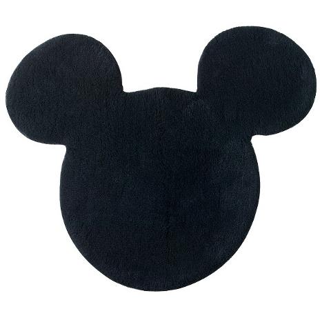 mickey icon rug black | Clipart Panda - Free Clipart Images