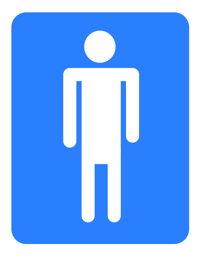 Men bathroom Clipart, vector clip art online, royalty free design ...