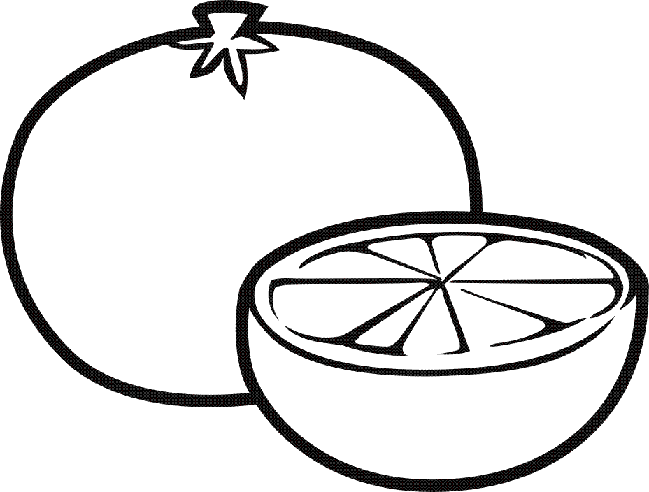 Fruit And Vegetable Coloring Pages - Free Coloring Pages For ...