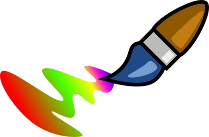 Color Brush Cartoon clip art - Download free Other vectors