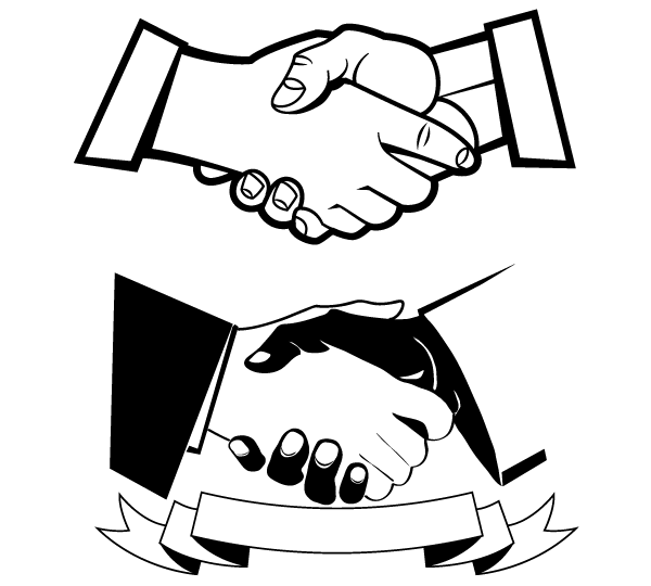 Handshake Free Vector Art | Free Download Shaking Hands Clip Art ...