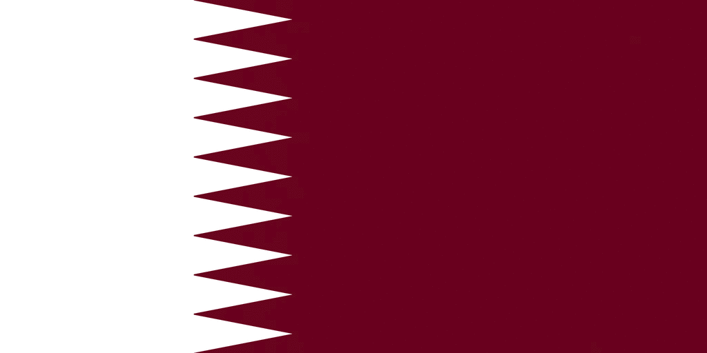 Flag of Qatar, 2009 | ClipArt ETC