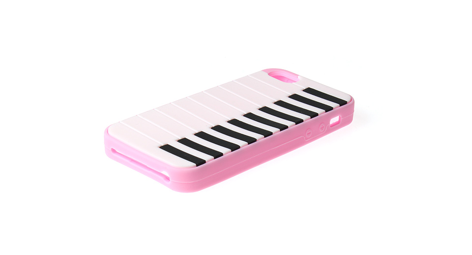 $2.54 Protective Piano Keyboard Style Back Cover Case for iPhone 5 ...
