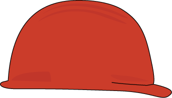 Red Hard Hat Clip Art - Red Hard Hat Image