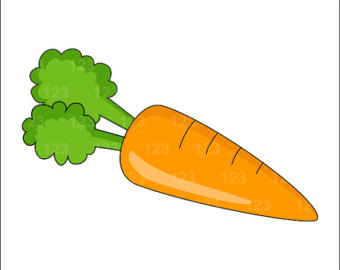 Popular items for carrot clip art on Etsy