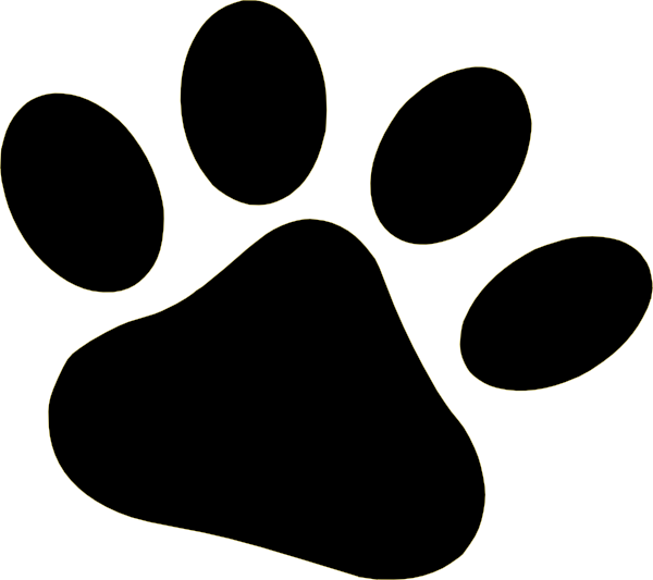 Dog Paws Stencil - ClipArt Best