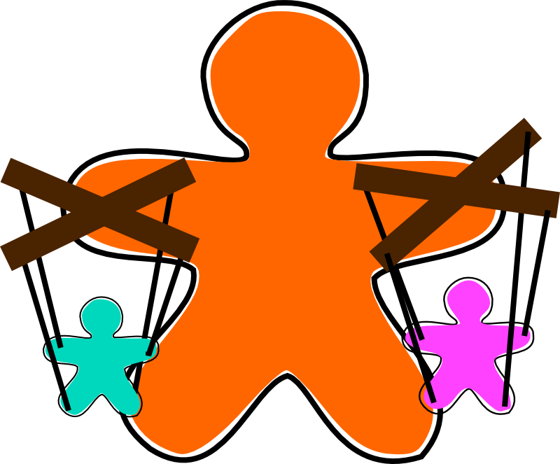 Clipart - Gingerbread Puppeteer