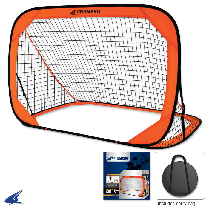 Pop Up Soccer Goal | Individual or Pairs Sizes 3' x 2' or 6' x 4'