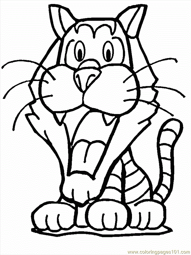 Printable Pictures Of Tigers | Animal Coloring Pages | Kids ...