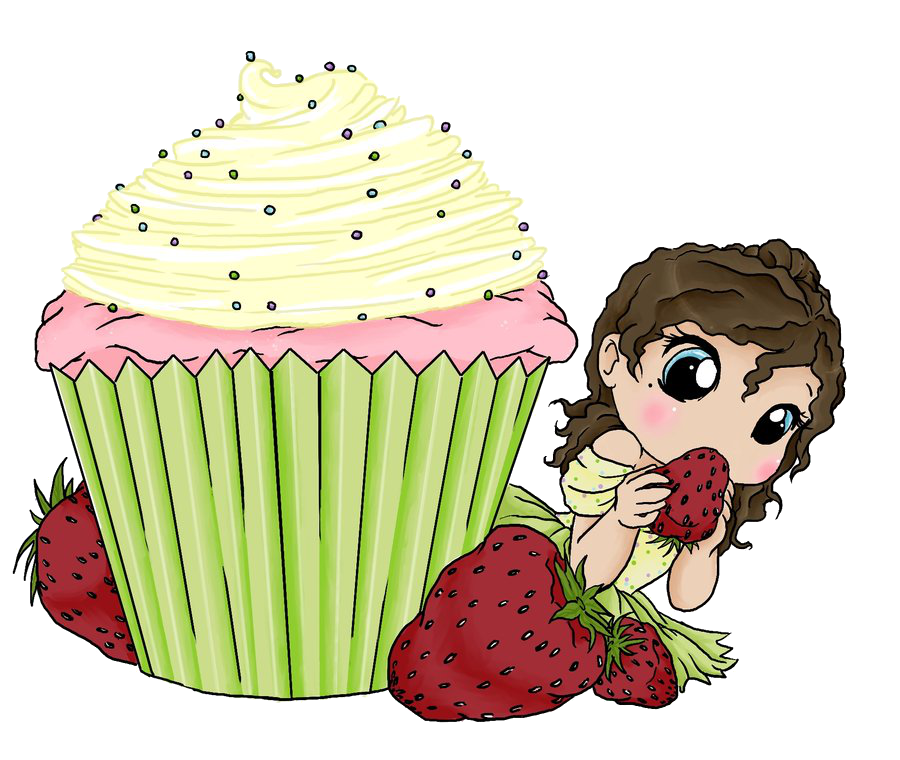 Chibi Sweets - Cupcake by Art-forArts-Sake on deviantART