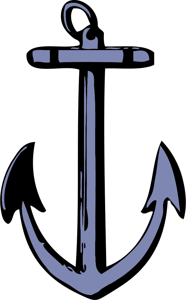 Simple anchor - vector Clip Art